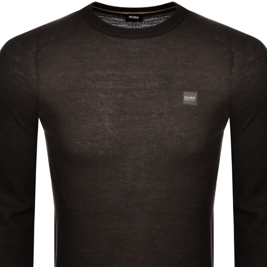 Alternative Image for ProductBOSS Amador Knitted Jumper in Green2